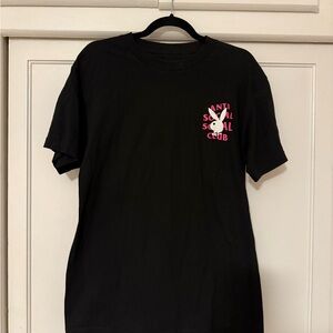 Anti Social Social Club Black Tee with White Logo